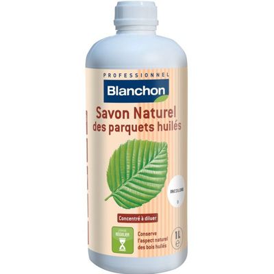 Savon naturel des parquets huilés 1L Incolore concentré BLANCHON