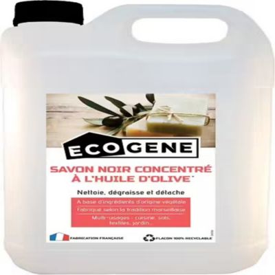 Savon noir concentré à l huile d olive ECOGENE 5 litres