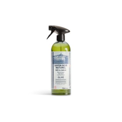 Savon noir La Corvette Savonnerie du midi liquide à l’huile d’olive en spray 750ml