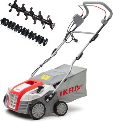 Scarificateur aerateur electrique 1800W largeur 40 cm pour gazon