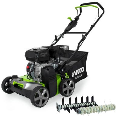 Scarificateur Démousseur 5,4CV 212cm3 Coupe 40cm Lames et ressorts VITO