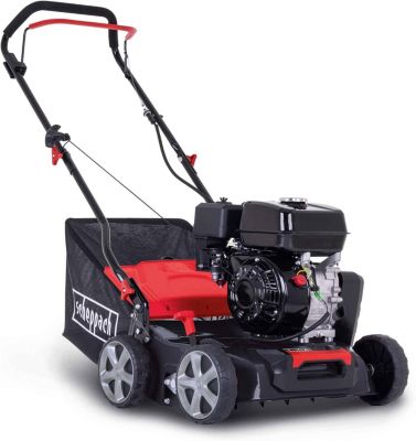 Scarificateur thermique à essence Moteur à essence 4 temps Cylindrée 212 cm3 Largeur de travail 40 cm 6 vitesses