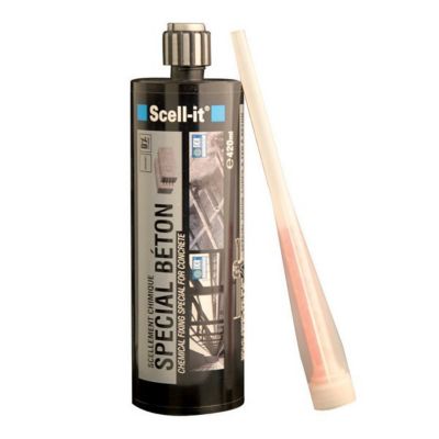 Scellement chimique professionnel SCELL-IT X-PRO420 420 ml Spécial béton