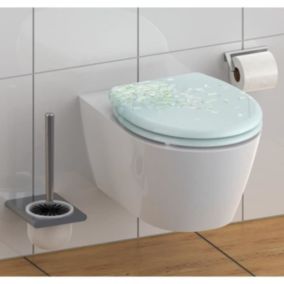 SCHÜTTE Siège de toilette avec fermeture en douceur FLOWER IN THE WIND 438779