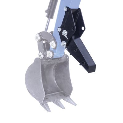 Scheppach Butée de pelle compatible mini pelle EXC815 et SY-MB815 - idéal pour le transport de matériaux encombrants