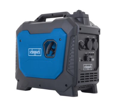 Scheppach Groupe électrogène Inverter SG2500i - 2000W - 230V - moteur 4 temps 3CV - 2x 230V, 1x USB-A, 1x USB-C