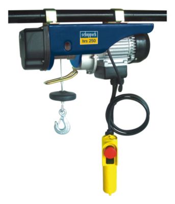 SCHEPPACH Palan électrique Hrs 250, 12 mètres, 250 kg