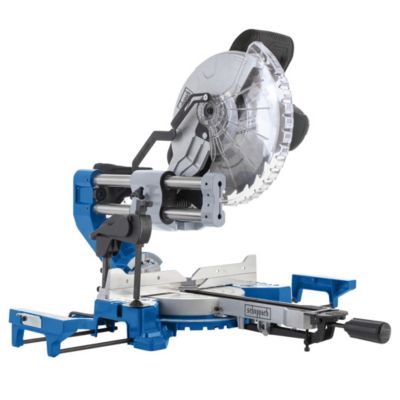 Scheppach Scie à onglet radiale à double glissière HM255SL - 2000W - lame 255 mm - Laser - hauteur/largeur de coupe 90/305 mm