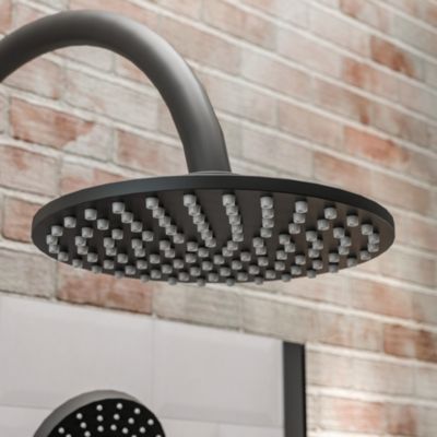 Schulte cabine de douche intégrale 90x90x215 cm - porte à pivot - montage réversible - verre de sécurite 5 mm  - noir - Jersey