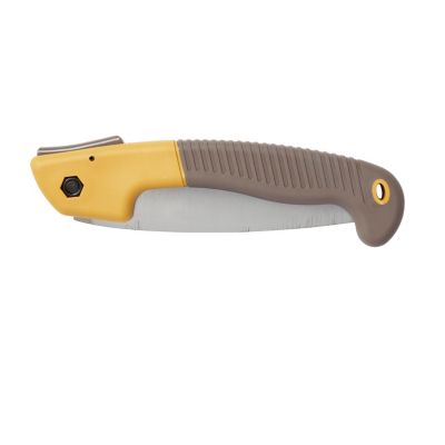 Scie à Main Pliable LEONTOOL - Lame Acier SK5 20cm - Parfaite Pour Camping, Randonnée Et Jardinage