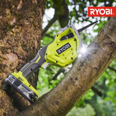 Scie à main sans fil sur batterie Ryobi One+ 18V 15cm (sans batterie)