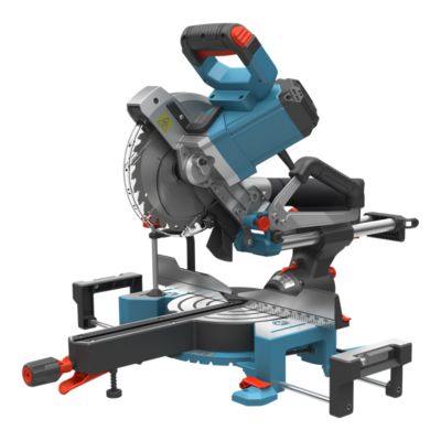 Scie à onglet radiale double biseau Erbauer 1400W 216 mm