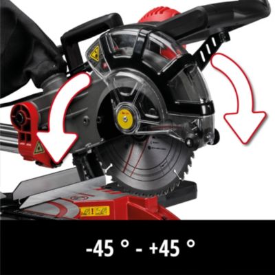 Scie à onglet radiale Einhell TC-SM 2131/1 DUAL 1500W ø210 mm