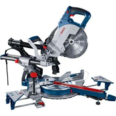 Scie a onglets radiale Bosch Professional GCM 8 SJL - 0601B19100 - 216 mm - 1600 W - Bois