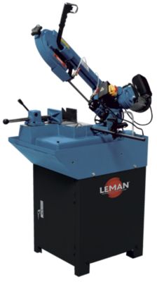 scie a ruban metal d150mm 550w lame 1735mm manuelle mono - srm150 - leman