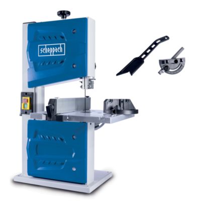 Scie à ruban stationnaire filaire - 350W - hauteur de coupe max 80mm - Scheppah HBS25