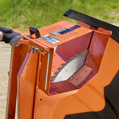 Scie à bûches électrique 3200W lame diamètre 700mm ST PIERRE DU CHAMP