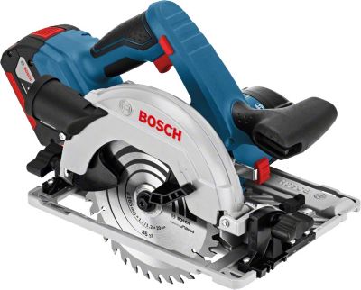 Scie circulaire 18V GKS 18V-57 G Professional (sans batterie ni chargeur) + coffret L-BOXX - BOSCH - 06016A2101