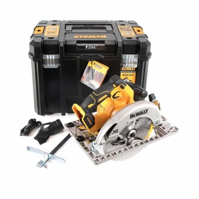 Scie circulaire 18V (sans batterie ni chargeur) en coffret TSTAK - DEWALT - DCS572NT-XJ