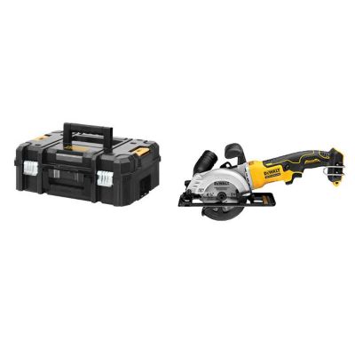 Scie circulaire 18V XR (sans batterie ni chargeur) + coffret Tstak II - DEWALT - DCS571NT-XJ