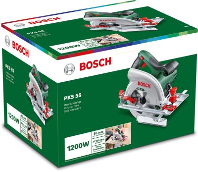 Scie circulaire Bosch PKS55 1200W ø55 mm