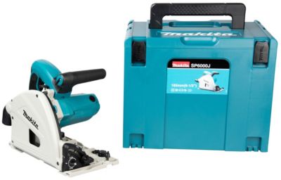Scie circulaire plongeante 1300 W, lame 165 mm, MAK-PAC sans rail - SP6000J