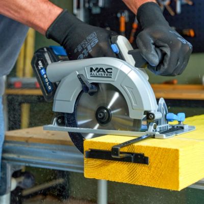 Scie circulaire sans fil, 165mm 18V, Mac Allister Solo MCI1408CSW
