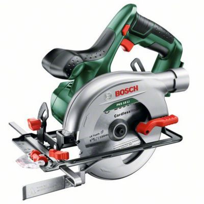 Scie circulaire sans fil Bosch Power for All PKS18LI 18V (sans batterie)