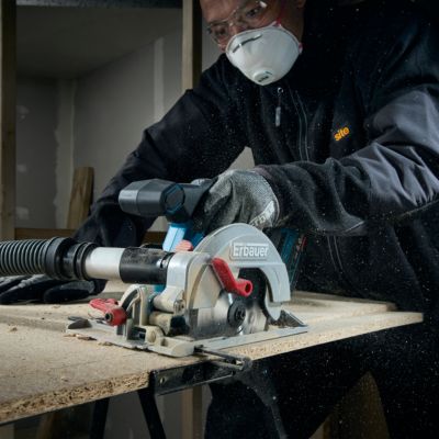Scie circulaire sans fil Erbauer ERI1085CSW 165mm 18V ( sans batterie)