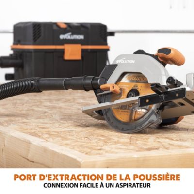 Scie circulaire sans fil Evolution R165CCS-Li ø165 mm 18V - 4Ah