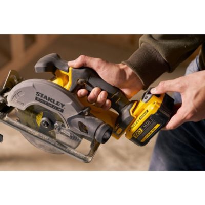 Scie circulaire sans fil Stanley Fatmax SFMCS500B Gamme V20 18V 165 mm (sans batterie)
