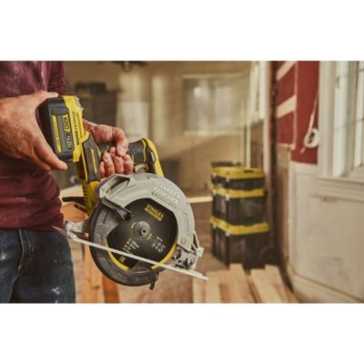 Scie circulaire sans fil Stanley Fatmax SFMCS550B Gamme V20 18V 190 mm (sans batterie)