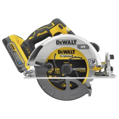 Scie circulaire sans fil XR 18 V brushless, lame 190 mm, 2 batteries 5 Ah