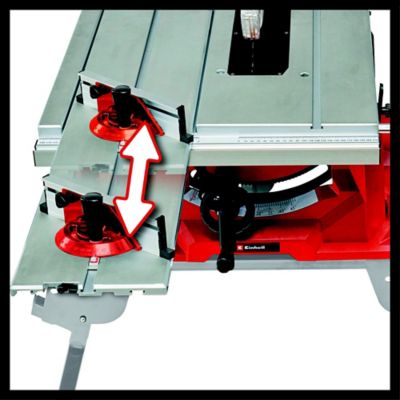 Scie circulaire sur table avec glissière de découpe Einhell TE-CC 250 UF 2000W