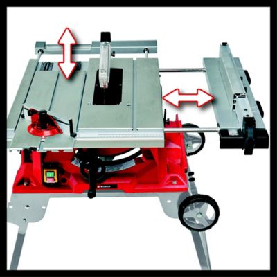 Scie circulaire sur table avec glissière de découpe Einhell TE-CC 250 UF 2000W