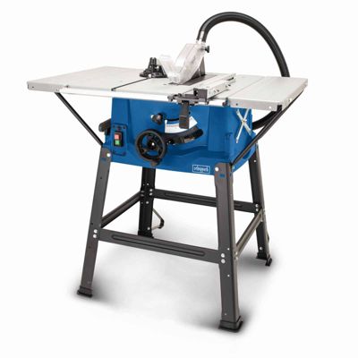 Scie circulaire sur table HS100S Scheppach - Puissance 2000W - Lame 250x30 mm - Hauteur de coupe 85mm