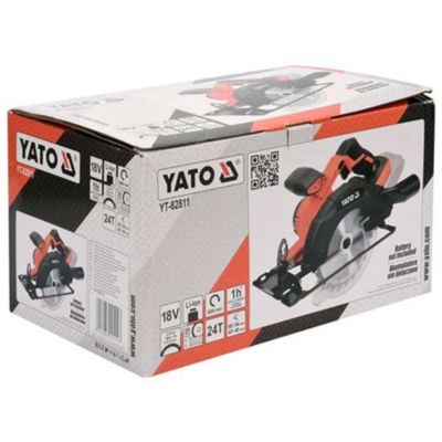 Scie circulaire yato 18 V 1.6 cm acier batterie