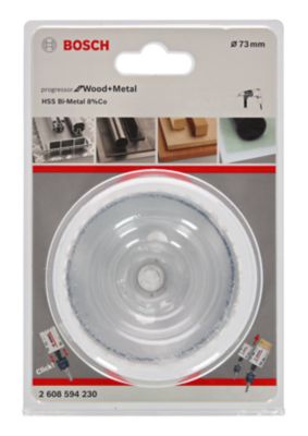 Scie cloche sans foret pilote Bosch pour multi-matériaux Ø.74 mm