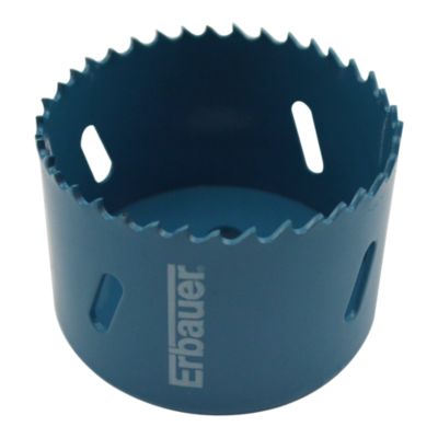 Scie cloche sans foret pilote Erbauer pour aluminium, acier doux, plaque de platre, plastique et bois Ø.68 mm