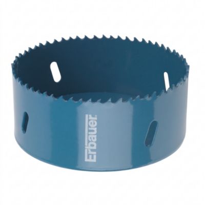 Scie cloche sans foret pilote Erbauer pour métal et bois Ø.127 mm