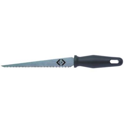 Scie couteau placoplâtre 150 mm C.K. T0831 - lame pointue, dents trempées