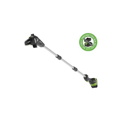 Scie d'élagage sur perche Greenworks G48PS 48V - télescopique jusqu'à 2,8 m - avec batterie - Greenworks