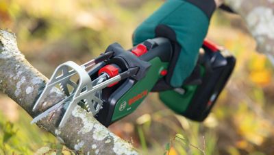 Scie de jardin sans fil sur batterie 18V Bosch Keo 18 LI (avec 1 batterie et 1 chargeur)