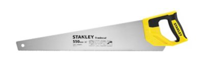Scie égoïne à bois Stanley STHT1-20352 lame en acier trempé 550 mm 8 dents par pouce