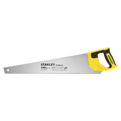 Scie égoïne à bois Stanley STHT1-20352 lame en acier trempé 550 mm 8 dents par pouce