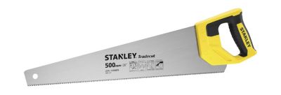 Scie égoïne à bois Stanley STHT20350-1 lame en acier trempé 500 mm 8 dents par pouce