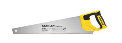 Scie égoïne à bois Stanley STHT20350-1 lame en acier trempé 500 mm 8 dents par pouce