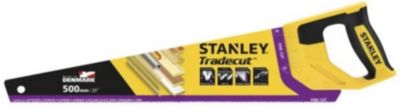 Scie égoïne à bois Stanley STHT20350-1 lame en acier trempé 500 mm 8 dents par pouce