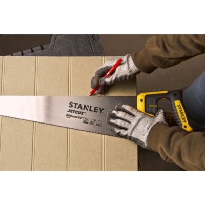 Scie égoïne coupe fine Stanley JetCut 550 mm