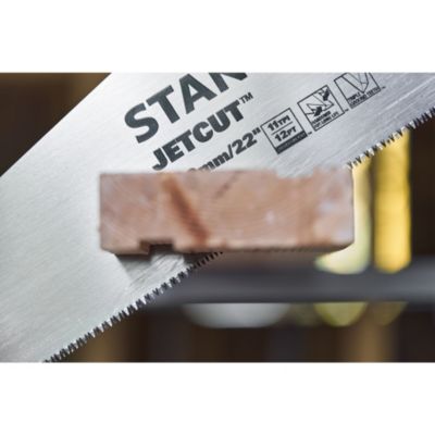 Scie égoïne coupe fine Stanley JetCut 550 mm